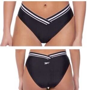 Reebok Women's Black Swim UPF 50+ Quick Dry Bottom- Size Medium